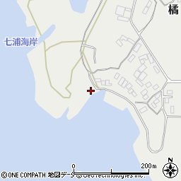 新潟県佐渡市橘162周辺の地図
