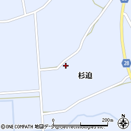 宮城県角田市藤田杉迫114周辺の地図