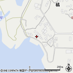 新潟県佐渡市橘140周辺の地図