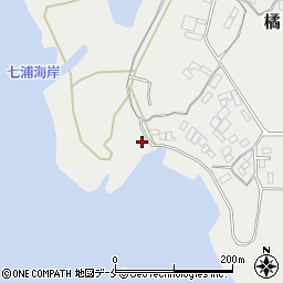 新潟県佐渡市橘160周辺の地図