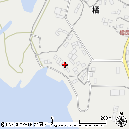 新潟県佐渡市橘138周辺の地図