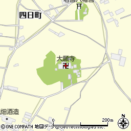 大願寺周辺の地図