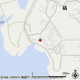 新潟県佐渡市橘145周辺の地図