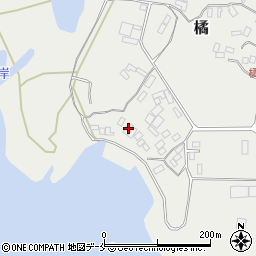 新潟県佐渡市橘141周辺の地図
