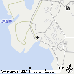 新潟県佐渡市橘163周辺の地図