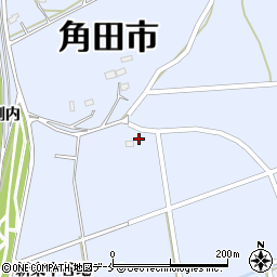 宮城県角田市藤田渕内周辺の地図