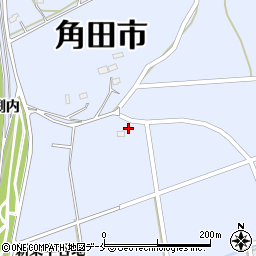 宮城県角田市藤田（渕内）周辺の地図