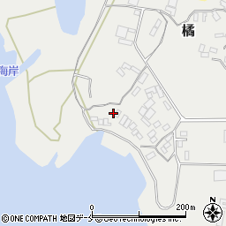 新潟県佐渡市橘152周辺の地図