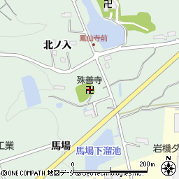 殊善寺周辺の地図