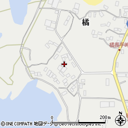新潟県佐渡市橘205周辺の地図