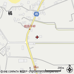 新潟県佐渡市橘352周辺の地図