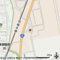 新潟県新発田市関妻228周辺の地図