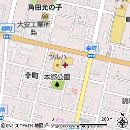 Ａ角田市・金庫のトラブル対応　２４Ｘ３６５安心受付センター周辺の地図