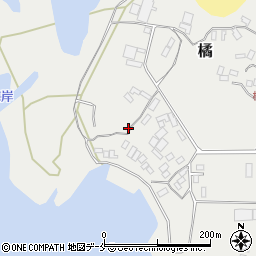 新潟県佐渡市橘191周辺の地図