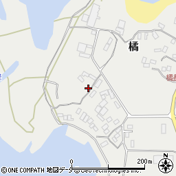 新潟県佐渡市橘192周辺の地図