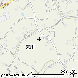 新潟県佐渡市宮川990周辺の地図