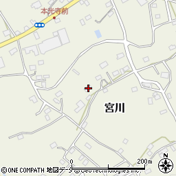 新潟県佐渡市宮川1010周辺の地図
