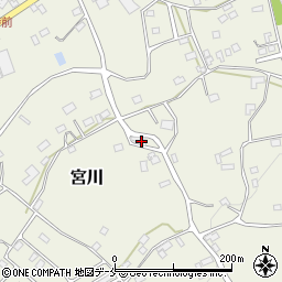 新潟県佐渡市宮川985周辺の地図