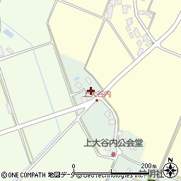新潟県北蒲原郡聖籠町上大谷内42周辺の地図