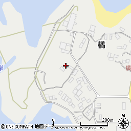 新潟県佐渡市橘193周辺の地図