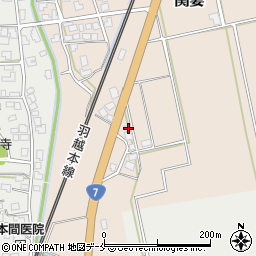 新潟県新発田市関妻271周辺の地図