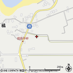 新潟県佐渡市橘1689周辺の地図