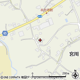新潟県佐渡市宮川1055周辺の地図