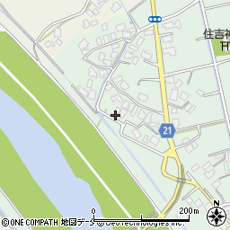 新潟県新発田市押廻90周辺の地図