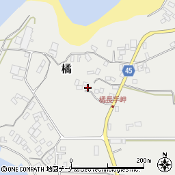 新潟県佐渡市橘507周辺の地図