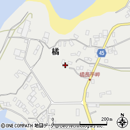新潟県佐渡市橘512周辺の地図