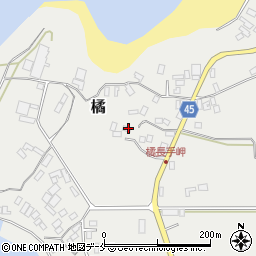 新潟県佐渡市橘508周辺の地図