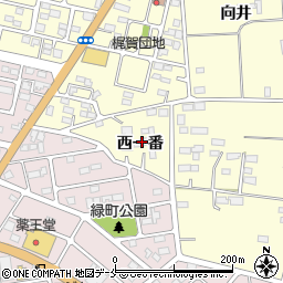 加藤果樹園周辺の地図