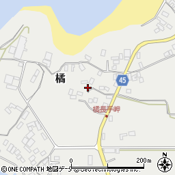 新潟県佐渡市橘505周辺の地図