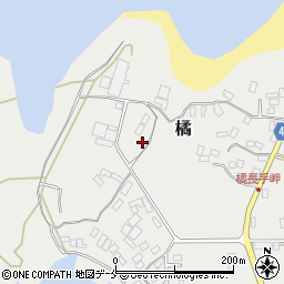 新潟県佐渡市橘199周辺の地図