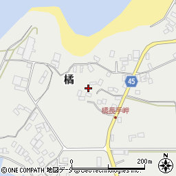 新潟県佐渡市橘506周辺の地図