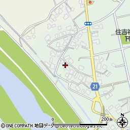 新潟県新発田市押廻91周辺の地図