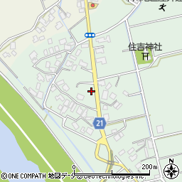 新潟県新発田市押廻152周辺の地図