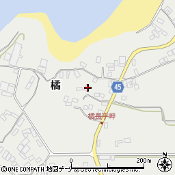 新潟県佐渡市橘503周辺の地図