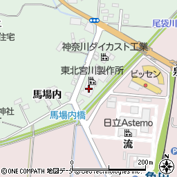 宮城県角田市横倉明地周辺の地図