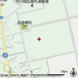 新潟県新発田市押廻周辺の地図