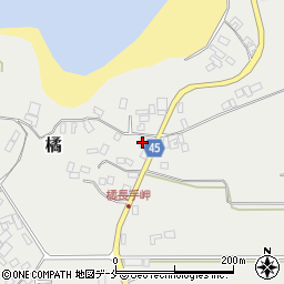 新潟県佐渡市橘494周辺の地図