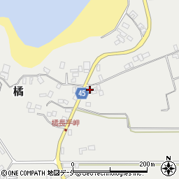 新潟県佐渡市橘602周辺の地図