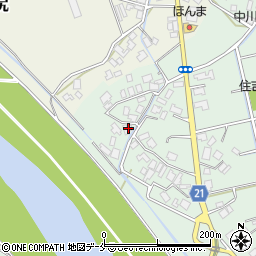 新潟県新発田市押廻93周辺の地図