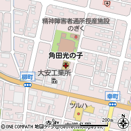 角田光の子周辺の地図