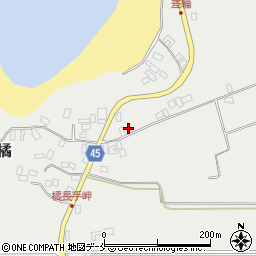 新潟県佐渡市橘556周辺の地図