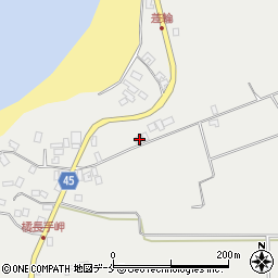 新潟県佐渡市橘1591周辺の地図