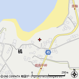 新潟県佐渡市橘548周辺の地図