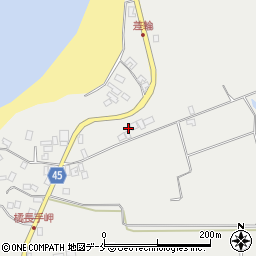 新潟県佐渡市橘1589周辺の地図