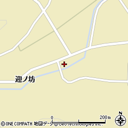 宮城県角田市笠島（反萩）周辺の地図