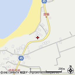 新潟県佐渡市橘1345周辺の地図